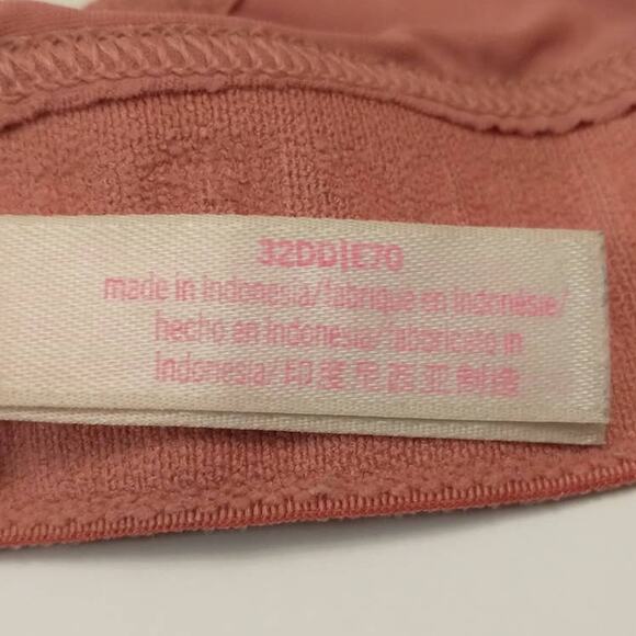 PINK by Victoria's Secret Wear Everywhere Push Up Bra. 32DDD. Pink - Picture 7 of 10